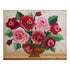 Satin stitch kit "Fragrant roses" Long Stitch Kit, Embroidery kit, Stem stitch