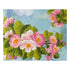 Satin stitch kit "Blooming apples" Long Stitch Kit, Embroidery kit, Stem stitch