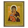 Needlepoint Canvas "Virgin of Vladimir" 15.7x19.7" / 40x50 cm