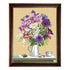 Needlepoint Canvas "Bouquet of petunias" 15.7x19.7" / 40x50 cm