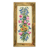 Needlepoint Canvas "Bouquet with bells" 7.9x19.7" / 20x50 cm