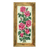 Needlepoint Canvas "Roses" 7.9x19.7" / 20x50 cm