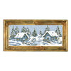 Needlepoint Canvas "Winter landscape" 7.9x19.7" / 20x50 cm