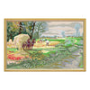 Needlepoint Canvas "Haymaking" 19.7x31.5" / 50x80 cm