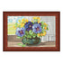 Needlepoint Canvas "Bouquet of violets" 13.0x19.7" / 33x50 cm