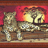 Needlepoint Canvas "Leopard" 13.0x19.7" / 33x50 cm