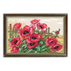 Needlepoint Canvas "Poppies" 13.0x19.7" / 33x50 cm