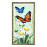 Needlepoint Canvas "Summer butterflies" 9.8x19.7" / 25x50 cm