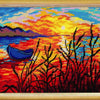 DIY Needlepoint Kit "Sunset" 14.2"x18.5"