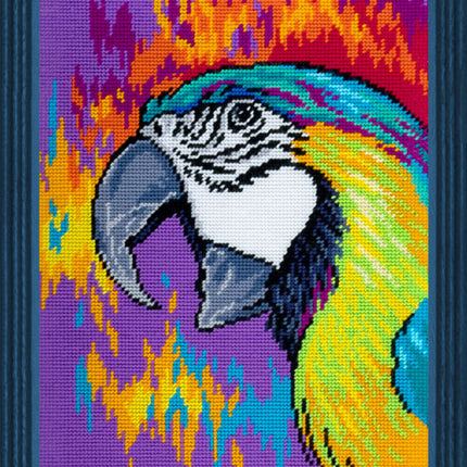 DIY Needlepoint Kit "Parrot" 14.2"x18.5"