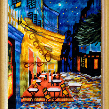 DIY Needlepoint Kit "The Night Café" 14.2"x18.5"