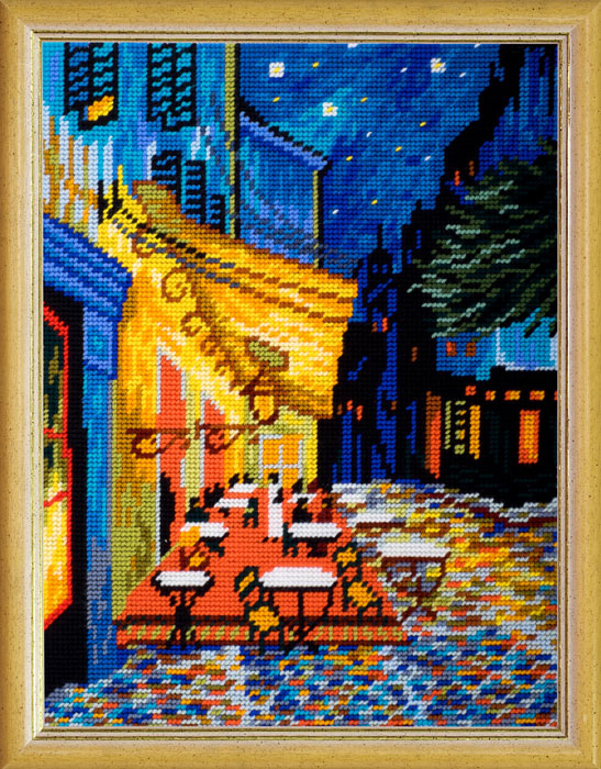 DIY Needlepoint Kit "The Night Café" 14.2"x18.5"