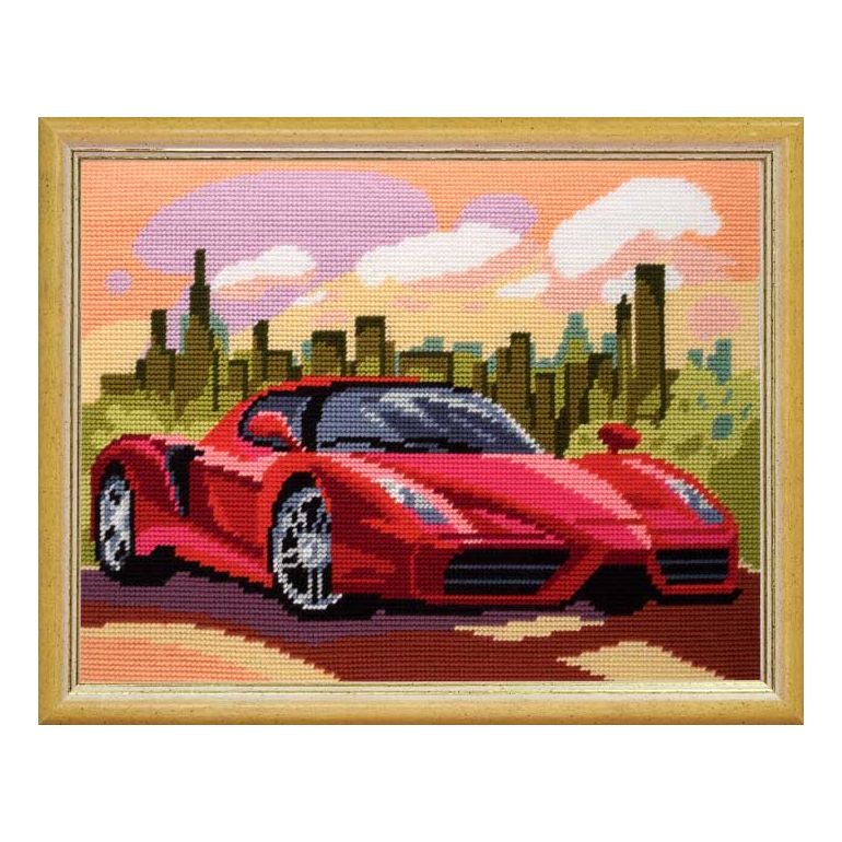 DIY Needlepoint Kit "Tuscany" 14.2"x18.5"