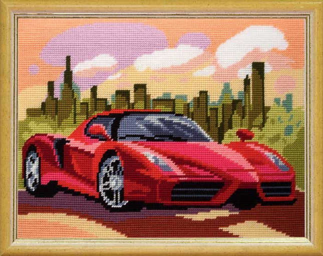 DIY Needlepoint Kit "Tuscany" 14.2"x18.5"