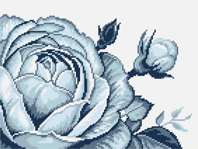 DIY Needlepoint Kit "Rose" 14.2"x18.5"