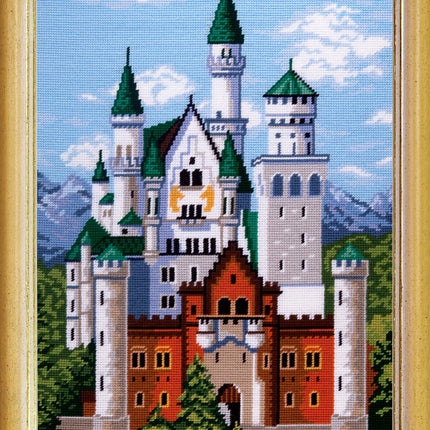 Needlepoint Kit "Neuschwanstein Castle" 19.7"x31.5"