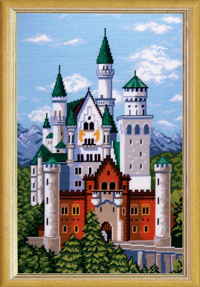 Needlepoint Kit "Neuschwanstein Castle" 19.7"x31.5"