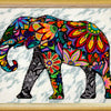 Needlepoint Kit "Elephant" 19.7"x31.5"