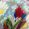 Needlepoint Pillow Kit "Wild Flowers"