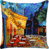 Needlepoint Pillow Kit "Café Terrace at Night"