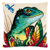 Needlepoint Pillow Kit "Lizard"