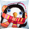 Needlepoint Pillow Kit "Penguin"