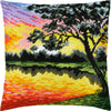 Needlepoint Pillow Kit "Sunset"
