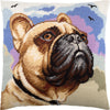 Needlepoint Pillow Kit "French Bulldog"