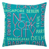 Needlepoint Pillow Kit "Cities"