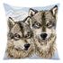 Needlepoint Pillow Kit "Wolves"