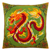 Needlepoint Pillow Kit "Chinese Dragon"