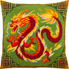 Needlepoint Pillow Kit "Chinese Dragon"