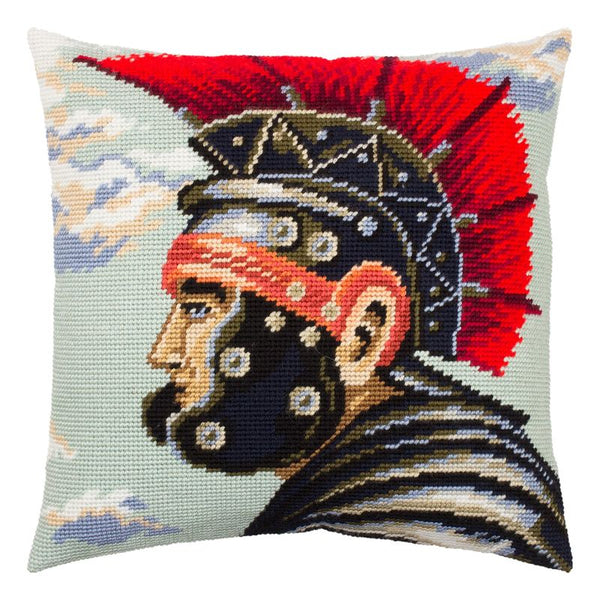 Needlepoint Pillow Kit "Roman Centurion"