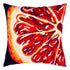 Needlepoint Pillow Kit "Orange Slice"