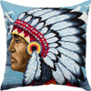 Needlepoint Pillow Kit "Native American"