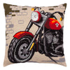Needlepoint Pillow Kit "Motorcycle"