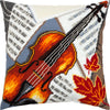 Needlepoint Pillow Kit "Violin"
