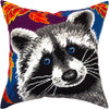 Needlepoint Pillow Kit "Raccoon"