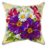 Needlepoint Pillow Kit "Clematis Flowers"