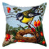 Needlepoint Pillow Kit "Tit at Her Nest"