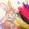 Needlepoint Pillow Kit "Rabbits the Farmers"