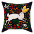 Needlepoint Pillow Kit "Hare on Black"