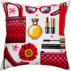 Needlepoint Pillow Kit "Red Is the New Black"