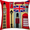 Needlepoint Pillow Kit "London Souvenirs"