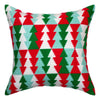 Needlepoint Pillow Kit "Christmas Trees Pattern"