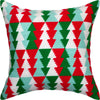 Needlepoint Pillow Kit "Christmas Trees Pattern"