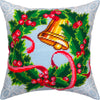 Needlepoint Pillow Kit "Advent Wreath"