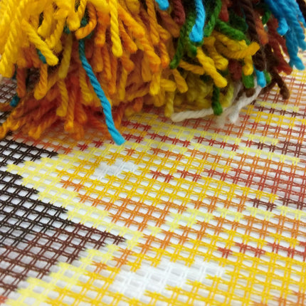Needlepoint Pillow Kit "Sunflowers"