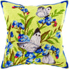 Needlepoint Pillow Kit "Large Whites on Forget-Me-Nots"