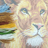Needlepoint Pillow Kit "Lion"